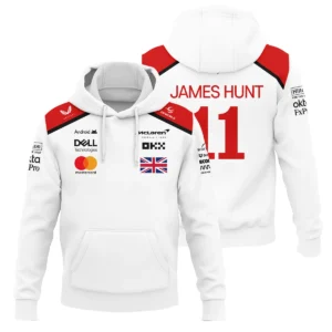 2025 James Hunt McLaren F1 Hoodie For Fans BL2725A1HD
