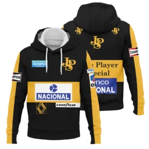 1985 Ayrton Senna John Player Special - Lotus F1 Racing Team Hoodie BL3725A4HD