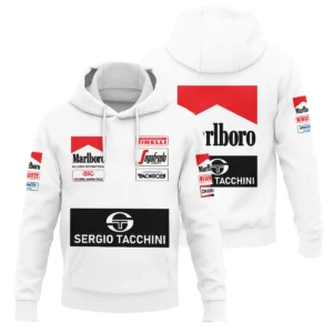 1984 Ayrton Senna Sergio Tacchini Toleman F1 Promotional Team Hoodie BL3725A7HD
