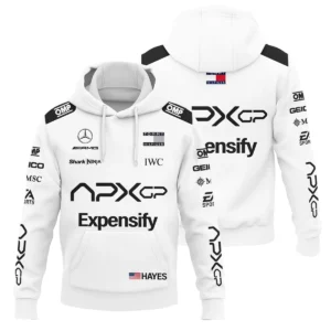 2025 F1 The Movie White Version For Racing Fan Exclusive Hoodie BLF116625A1HD