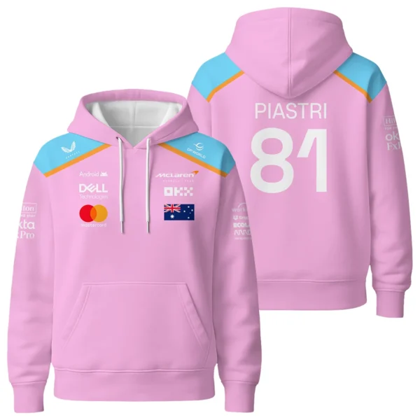 Oscar Piastri McLaren F1 Exclusive Unisex Hoodie BLF120625A1HD