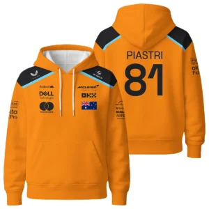 Oscar Piastri McLaren F1 Exclusive Unisex Hoodie BLF120625A3HD