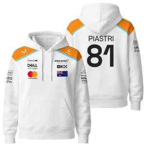 Oscar Piastri McLaren F1 Exclusive Unisex Hoodie BLF120625A5HD