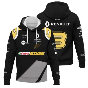 2020 Daniel Ricciardo Renault Alpinestars Race Suit Hoodie BLVA180725A04HD