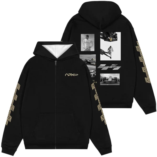 F1 The Movie Photo Collage Exclusive Zipper Hoodie BLF116625A6ZHD