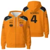 Lando Norris McLaren F1 Exclusive Unisex Zipper Hoodie BLF120625A4ZHD