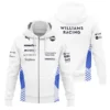 2025 Williams F1 Team Suit Zipper Hoodie BLVA080725A02WILZHD