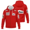 1985 Alain Prost Racing Suit McLaren F1 Team Zipper Hoodie BLVAAP070725A04ZHD