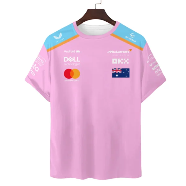 Oscar Piastri McLaren F1 Exclusive Unisex T-Shirt BLF120625A1TS - Image 2