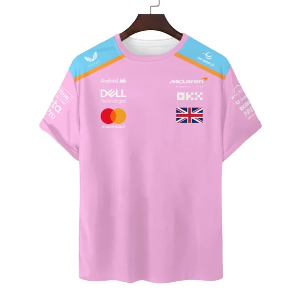 Lando Norris McLaren F1 Exclusive Unisex T-Shirt BLF120625A2TS - Image 2