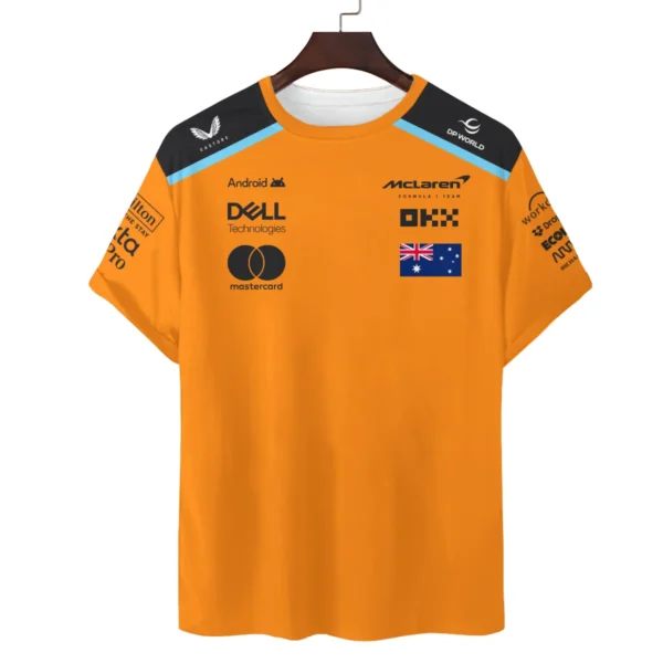 Oscar Piastri McLaren F1 Exclusive Unisex T-Shirt BLF120625A3TS - Image 2