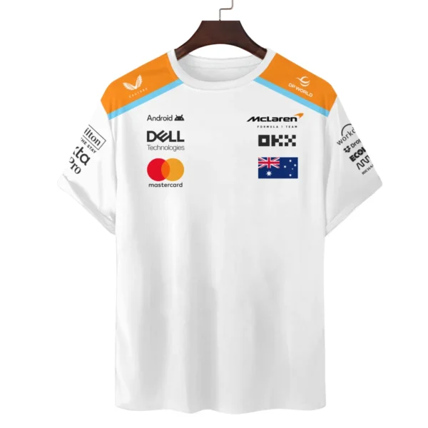 Oscar Piastri McLaren F1 Exclusive Unisex T-Shirt BLF120625A5TS - Image 2