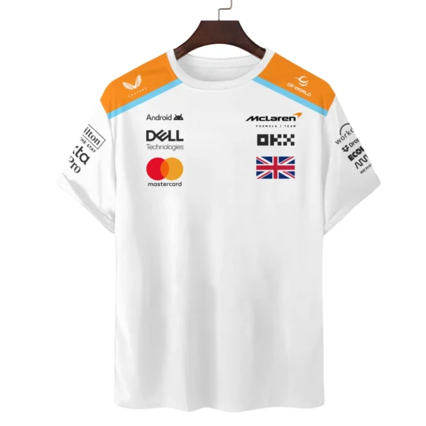 Lando Norris McLaren F1 Exclusive Unisex T-Shirt BLF120625A6TS - Image 2