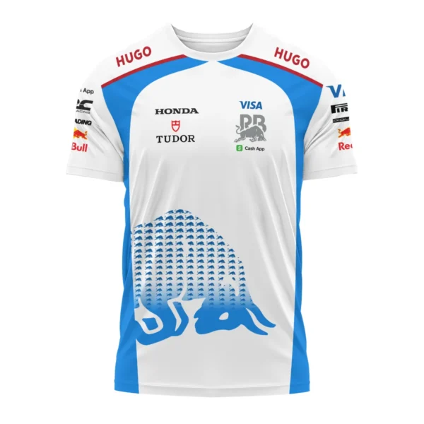 2025 Racing Bulls F1 Team Suit T-Shirt BLVA110725A01RCBTS - Image 2