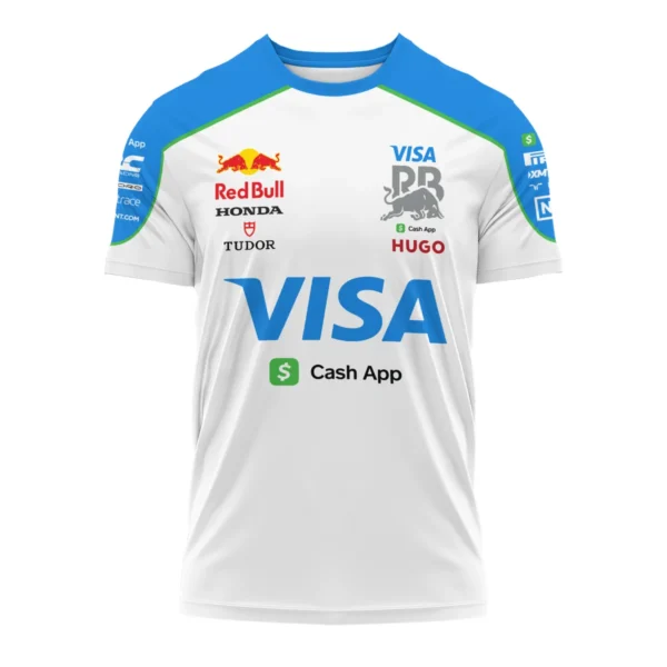2025 Racing Bulls F1 Race Suit T-Shirt BLVA110725A03RCBTS - Image 2