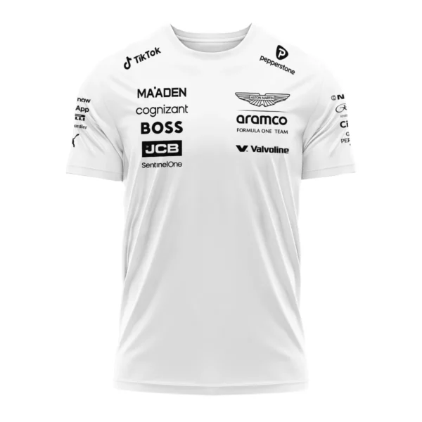 2025 Aston Martin F1 Race Suit T-Shirt BLVA120725A03AMTS - Image 2