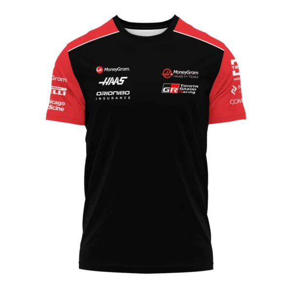 2025 Haas F1 Team Suit T-Shirt BLVA150725A01HAASTS - Image 2