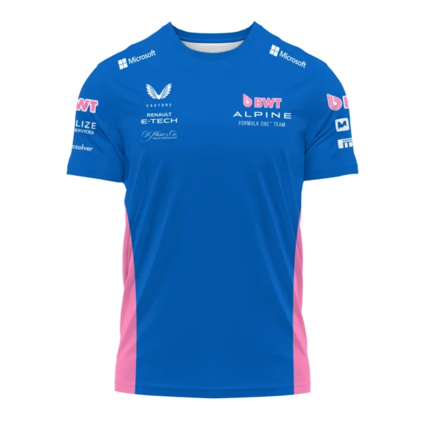2025 Alpine F1 Race Suit T-Shirt BLVA150725A03ALPTS - Image 2