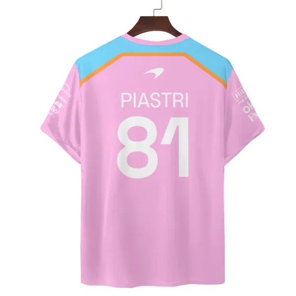 Oscar Piastri McLaren F1 Exclusive Unisex T-Shirt BLF120625A1TS - Image 3