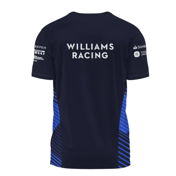 2025 Williams F1 Team Suit T-Shirt BLVA080725A01WILTS - Image 3