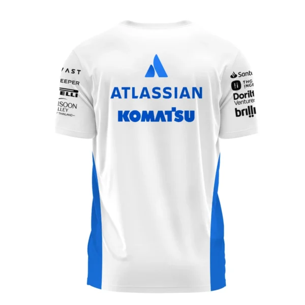 2025 Williams F1 Race Suit T-Shirt BLVA100725A03WILTS - Image 3