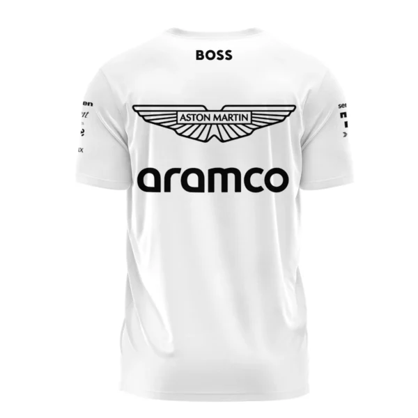 2025 Aston Martin F1 Race Suit T-Shirt BLVA120725A03AMTS - Image 3