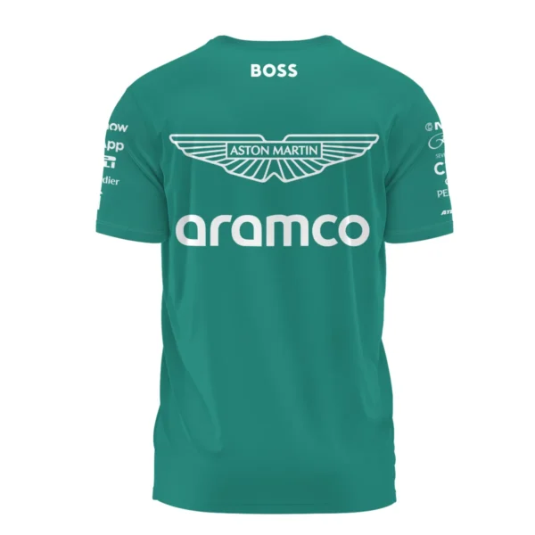 2025 Aston Martin F1 Race Suit T-Shirt BLVA120725A04AMTS - Image 3