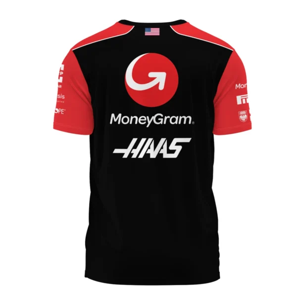 2025 Haas F1 Team Suit T-Shirt BLVA150725A01HAASTS - Image 3