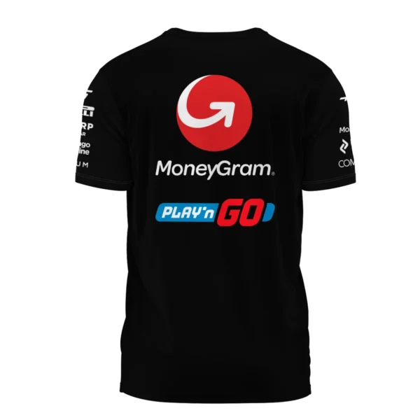 2025 Haas F1 Race Suit T-Shirt BLVA150725A03HAASTS - Image 3