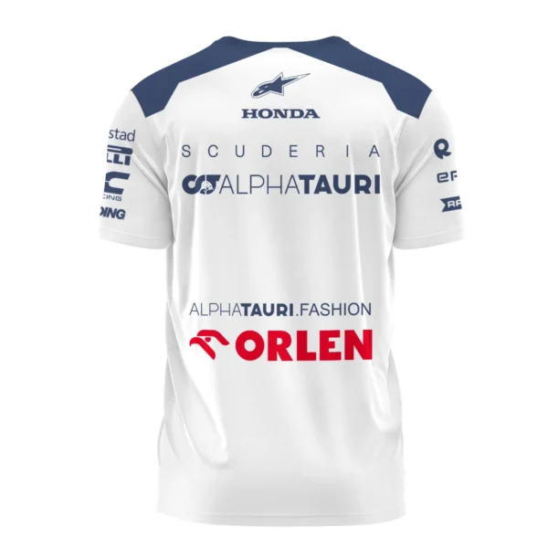 2023 Daniel Ricciardo Scuderia AlphaTauri Race Suit T-Shirt BLVA180725A05TS - Image 3