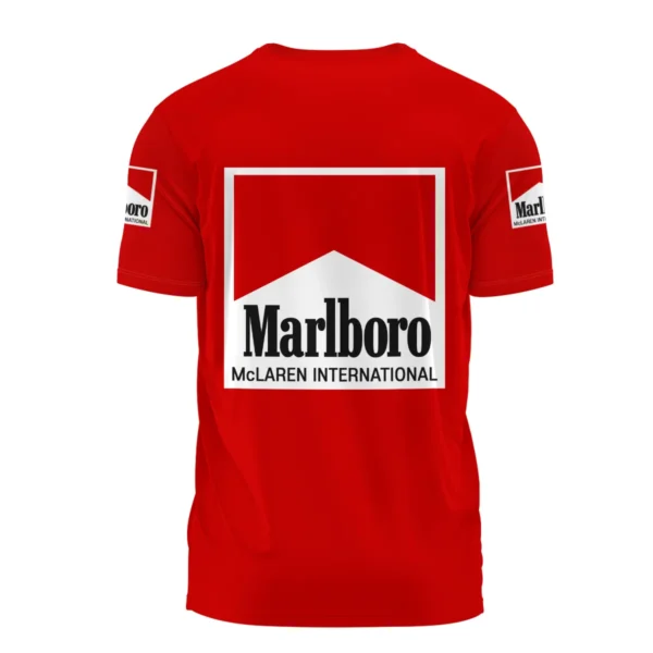 1990 Alain Prost Racing Costume Ferrari F1 Team T-Shirt BLVAAP070725A02TS - Image 3