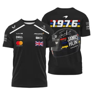 2025 James Hunt McLaren F1 T-Shirt For Fans BL2725A3TS