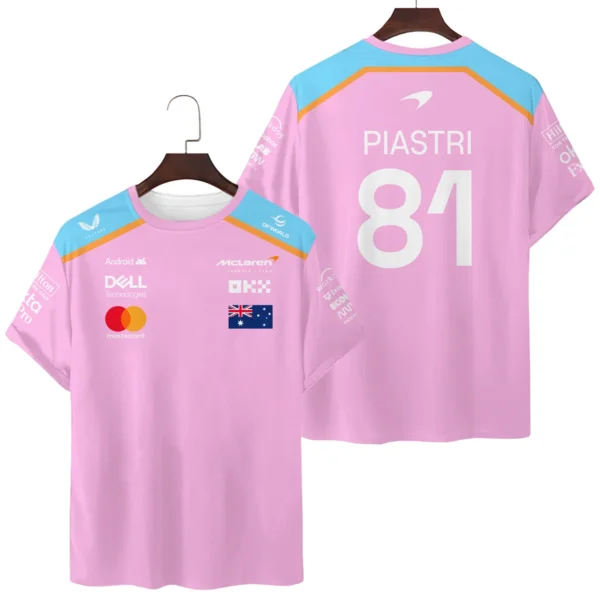 Oscar Piastri McLaren F1 Exclusive Unisex T-Shirt BLF120625A1TS