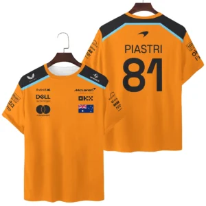 Oscar Piastri McLaren F1 Exclusive Unisex T-Shirt BLF120625A3TS