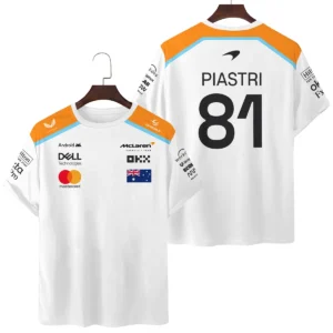 Oscar Piastri McLaren F1 Exclusive Unisex T-Shirt BLF120625A5TS