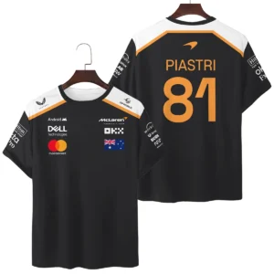 Oscar Piastri McLaren F1 Exclusive Unisex T-Shirt BLF120625A7TS
