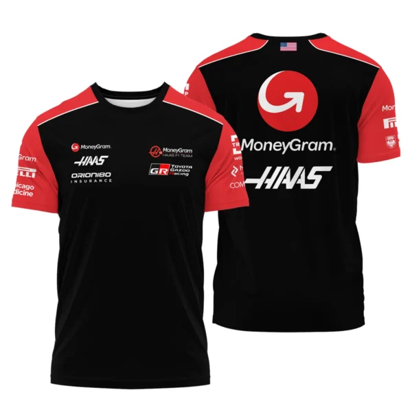 2025 Haas F1 Team Suit T-Shirt BLVA150725A01HAASTS
