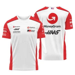 2025 Haas F1 Team Suit T-Shirt BLVA150725A02HAASTS