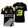 2018 Daniel Ricciardo Renault DP World Race Suit T-Shirt BLVA180725A01TS