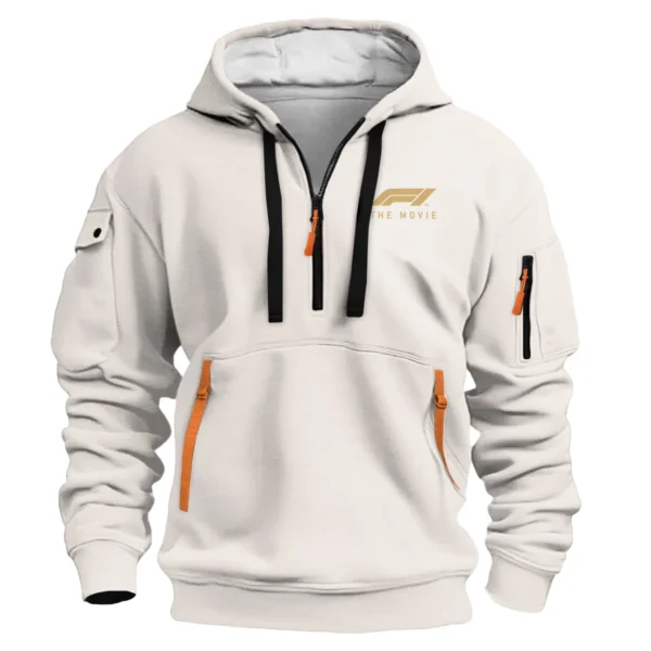 F1 The Movie Race Ready Team Exclusive Hoodie Half Zipper BLF116625A4HDF - Image 2