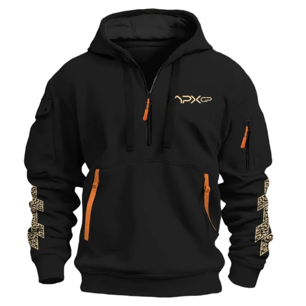 F1 The Movie Photo Collage Exclusive Hoodie Half Zipper BLF116625A6HDF - Image 2