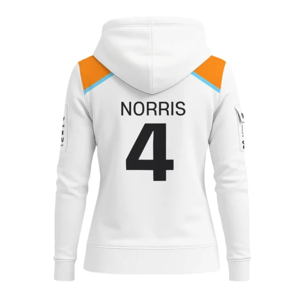 Lando Norris McLaren F1 Exclusive Unisex Hoodie Half Zipper BLF120625A6HDF - Image 3