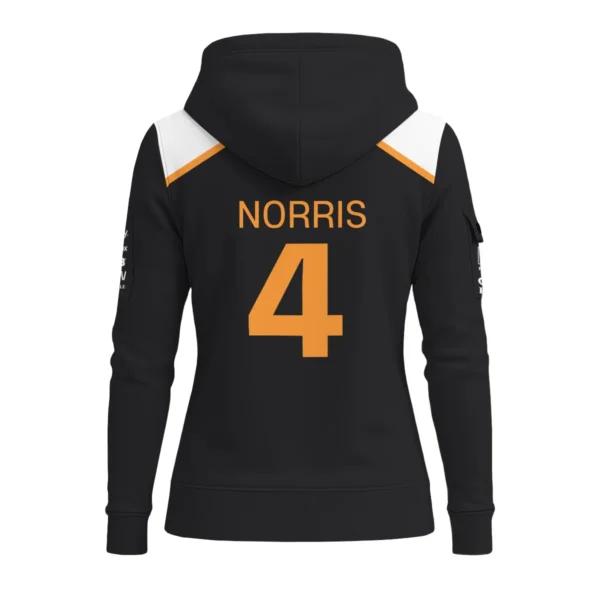 Lando Norris McLaren F1 Exclusive Unisex Hoodie Half Zipper BLF120625A8HDF - Image 3