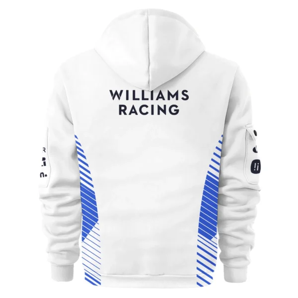 2025 Williams F1 Team Suit Hoodie Half Zipper BLVA080725A02WILHDF - Image 3
