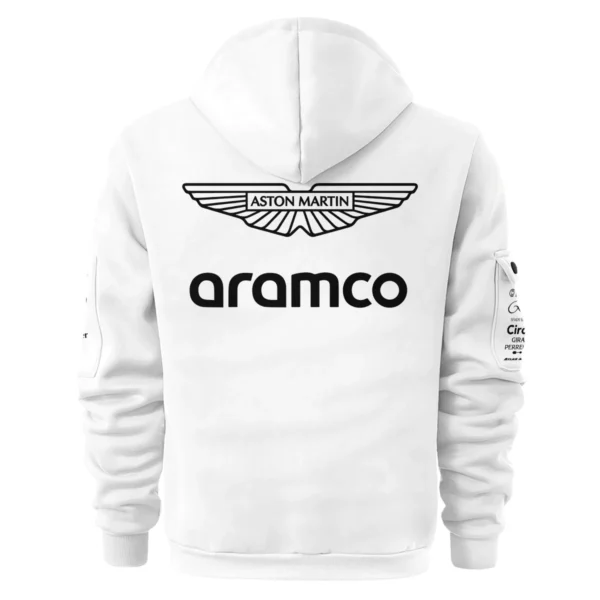 2025 Aston Martin F1 Team Suit Hoodie Half Zipper BLVA120725A06AMHDF - Image 3