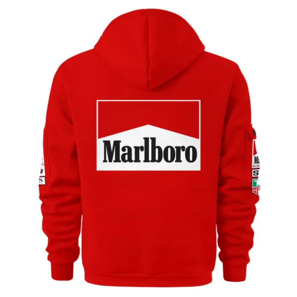 1985 Alain Prost Racing Suit McLaren F1 Team Hoodie Half Zipper BLVAAP070725A04HDF - Image 3