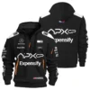 2025 F1 The Movie Black Version For Racing Fan Exclusive Hoodie Half Zipper BLF116625A2HDF