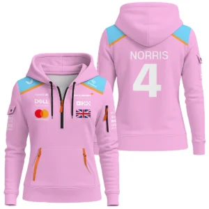 Lando Norris McLaren F1 Exclusive Unisex Hoodie Half Zipper BLF120625A2HDF