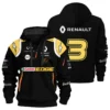 2019 Daniel Ricciardo Renault F1 Team Race Suit Hoodie Half Zipper BLVA180725A02HDF