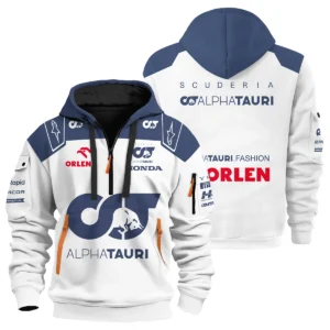 2023 Daniel Ricciardo Scuderia AlphaTauri Race Suit Hoodie Half Zipper BLVA180725A05HDF